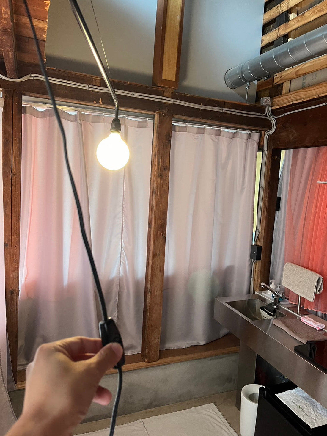お部屋の電気のスイッチ